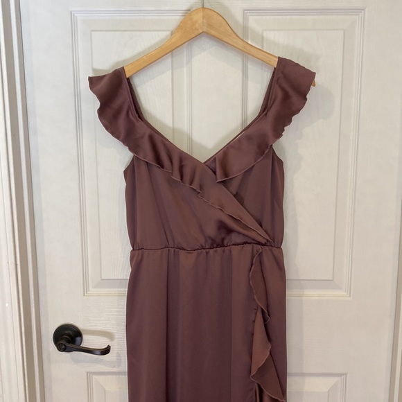 Show Me Your Mumu Samantha Ruffle Wrap Dress size Medium - Picture 5 of 15